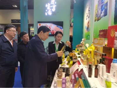 菏泽牡丹好品亮相"好客山东 好品山东"2023北京推介会