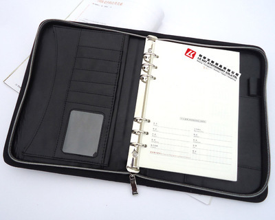 【a4经理夹 多功能文件夹 商务经理夹 房产销售夹 汽车4S销售夹】价格,厂家,图片,文件夹、文件册,东莞利奇文教用品-